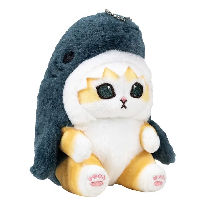 MOFUSAND PLUSH FIGURE CAT SHARK 12 CM